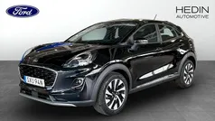 Svart (black) Begagnad 2024 Ford Puma Gen-E Titanium SUV | 234 000 kr (Bra pris)