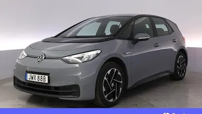 Begagnad VW ID.3 IQ Drive 150 kW (204 HK) 2020 Grå Halvkombi