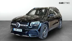 Svart (black) Begagnad 2022 Mercedes GLB200 AMG SUV | 389 900 kr (Marknadspris)