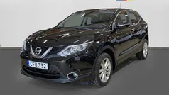 Svart Begagnad 2014 Nissan Qashqai SUV | 117 500 kr (Marknadspris)