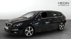 Svart (black) Begagnad 2017 Peugeot 308 GT Kombi | 169 900 kr (Marknadspris)