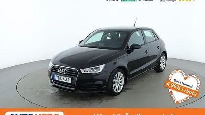 Svart Begagnad 2018 Audi A1 Sportback Comfort Halvkombi | 134 000 kr (Marknadspris)