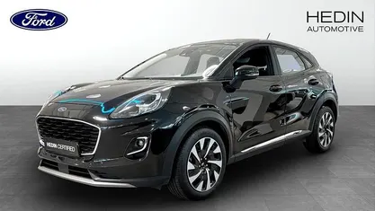 Svart Begagnad 2022 Ford Puma Titanium SUV | 199 000 kr (Marknadspris)