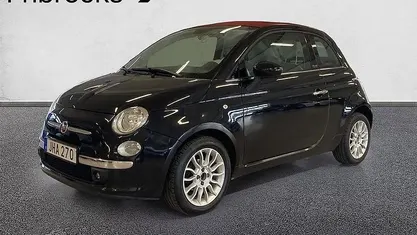 Begagnad Fiat 500C 69 HK (50 kW) 2013 Svart Cab