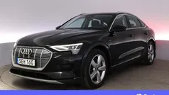 Svart Begagnad 2022 Audi e-tron Sportback Proline SUV | 383 900 kr (Marknadspris)