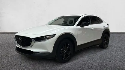 Snowflake white pearl mica (25d) Ny 2025 Mazda CX-30 Homura-Line SUV | 360 500 kr (Marknadspris)