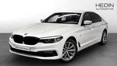 Vit Begagnad 2017 BMW 520 Sport Line Sedan | 289 700 kr (Bra pris)