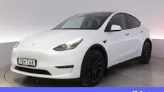 Vit Begagnad 2022 Tesla Model Y Long Range AWD SUV | 389 900 kr (Marknadspris)