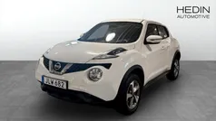 Vit (white) Begagnad 2018 Nissan Juke N-Connecta SUV | 149 900 kr (Marknadspris)