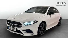 Vit (white) Begagnad 2018 Mercedes A200 AMG line Kombi | 269 900 kr (Marknadspris)