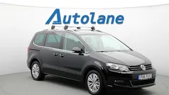 Svart Begagnad 2016 VW Sharan Minibuss | 279 900 kr (Marknadspris)