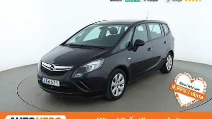 Svart Begagnad 2015 Opel Zafira Tourer Minibuss | 86 000 kr (Marknadspris)