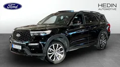 Svart (black) Begagnad 2022 Ford Explorer ST-Line SUV | 499 900 kr (Marknadspris)