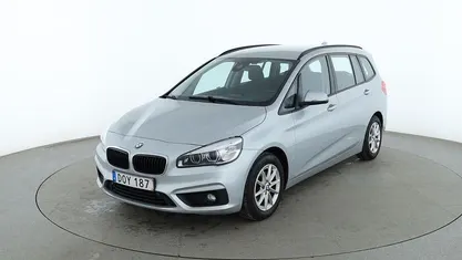 Silver Begagnad 2016 BMW 218 Gran Tourer Advantage Minibuss | 125 000 kr (Marknadspris)
