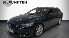 Svartmetallic Begagnad 2013 Mazda 6 Optimum Kombi | 144 900 kr (Marknadspris)