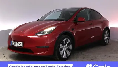 Röd Begagnad 2022 Tesla Model Y Long Range AWD SUV | 394 900 kr (Bra pris)