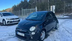 Svart Begagnad 2014 Fiat 500 Halvkombi | 69 900 kr