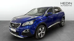 Blå Begagnad 2017 Peugeot 3008 Allure SUV | 154 900 kr (Marknadspris)
