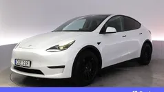 Vit Begagnad 2021 Tesla Model Y Long Range SUV | 348 900 kr (Superpris)