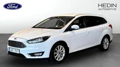 Vit (white) Begagnad 2016 Ford Focus Kombi | 89 000 kr (Bra pris)