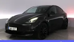Svart Begagnad 2022 Tesla Model Y Performance SUV | 415 900 kr (Superpris)