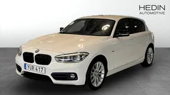 Vit (white) Begagnad 2017 BMW 118 Halvkombi | 144 900 kr (Bra pris)