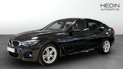 Begagnad BMW 320 Gran Turismo Shadowline 190 HK (139 kW) 2018 Svart Sedan