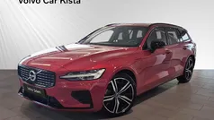 Röd Begagnad 2022 Volvo V60 R-Design Kombi | 439 900 kr (Marknadspris)