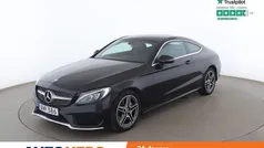 Svart Begagnad 2016 Mercedes C200 AMG line Sportkupé | 207 000 kr (Marknadspris)