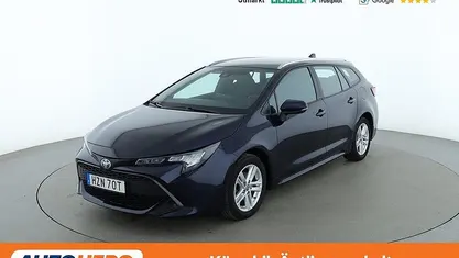 Mörkblå (blå) Begagnad 2022 Toyota Corolla Kombi | 230 000 kr (Superpris)