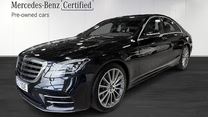 Begagnad Mercedes S400 AMG Line Premium Plus 340 HK (250 kW) 2019 Svart (black) Sedan