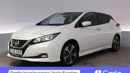 Begagnad Nissan Leaf 360º 110 kW (150 HK) 2021 Vit Halvkombi