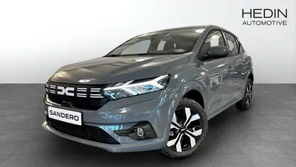 Ny Dacia Sandero Expression 90 HK (66 kW) 2025 Blå (white) Halvkombi