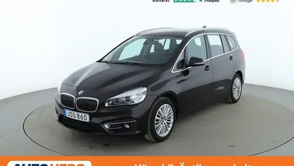 Brun Begagnad 2015 BMW 218 Gran Tourer Luxury Line Minibuss | 137 000 kr (Superpris)