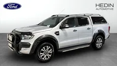 Grå (silver) Begagnad 2017 Ford Ranger Wildtrack Pickup | 254 900 kr (Bra pris)