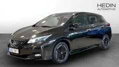 Svart Begagnad 2022 Nissan Leaf N-Connecta Halvkombi | 184 900 kr (Marknadspris)