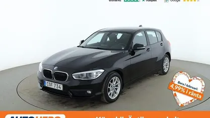 Svart Begagnad 2016 BMW 118 Advantage Halvkombi | 149 000 kr (Bra pris)