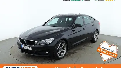 Svart Begagnad 2016 BMW 320 Gran Turismo Sport Line Halvkombi | 178 000 kr (Marknadspris)