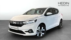 Vit (white) Ny 2025 Dacia Sandero Expression Halvkombi | 219 900 kr (Marknadspris)