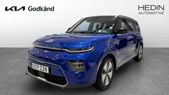 Blå (blue) Begagnad 2022 Kia Soul EV 2 SUV | 269 900 kr (Marknadspris)