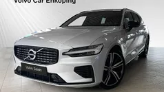 Silver Begagnad 2021 Volvo V60 R-Design Kombi | 439 900 kr (Marknadspris)