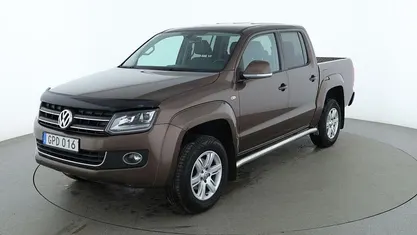 Brun Begagnad 2015 VW Amarok Highline Pickup | 203 000 kr (Marknadspris)