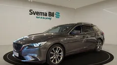 Grafitgrå metallic Begagnad 2016 Mazda 6 Optimum Kombi | 124 900 kr (Bra pris)