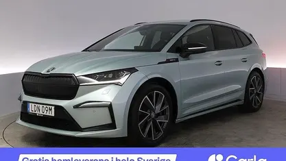 Silver Begagnad 2021 Skoda Enyaq iV SportLine SUV | 362 990 kr (Marknadspris)