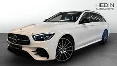 Vit (white) Begagnad 2021 Mercedes E220 AMG Kombi | 428 700 kr (Marknadspris)