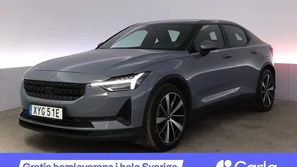 Begagnad Polestar 2 Long Range Single Motor 219 kW (299 HK) 2021 Grå Halvkombi