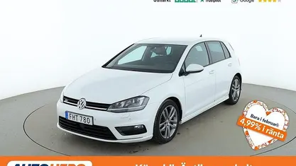 Vit Begagnad 2014 VW Golf VII R-line Halvkombi | 121 000 kr (Marknadspris)