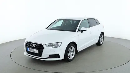 Vit Begagnad 2018 Audi A3 Sedan | 178 000 kr (Bra pris)