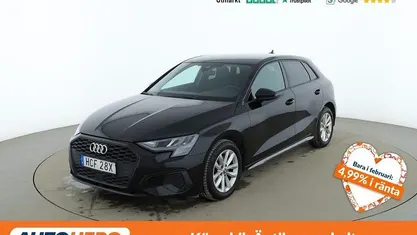 Svart Begagnad 2021 Audi A3 Sedan | 237 000 kr (Marknadspris)