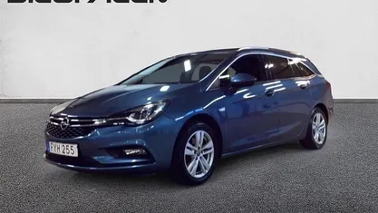 Begagnad Opel Astra Dynamic 110 HK (80 kW) 2016 Blå Kombi